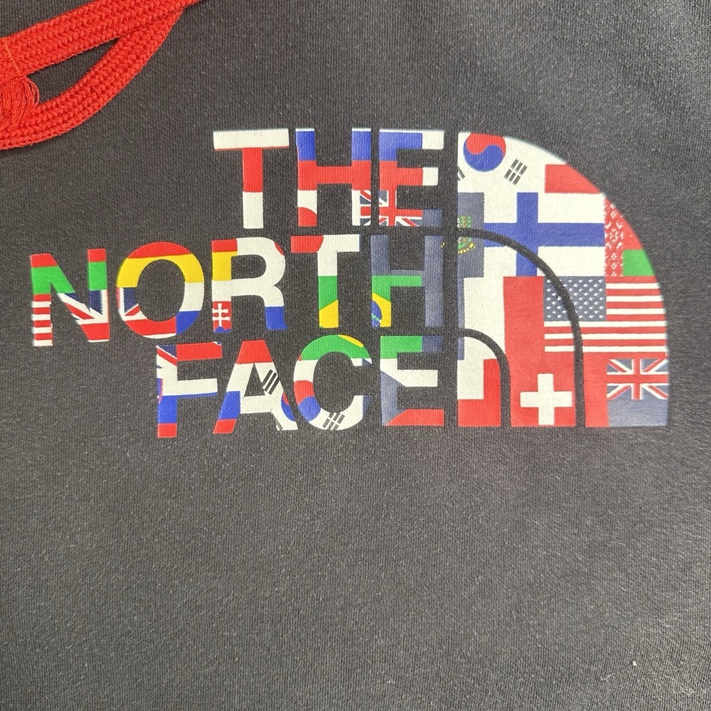 The North Face Black International Collection Small Flags Worldwide Gorpcore